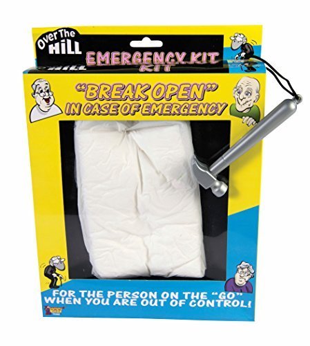 Book Cover Forum Novelties Hill Emergency Underwear Kit Gag Gift, Multi-Colored