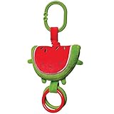 Manhattan Toy Farmer's Market Watermelon Baby Teether Travel and Crib Toy