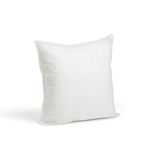 Book Cover Foamily Premium Hypoallergenic Stuffer Pillow Insert Sham Square Form Polyester, 16