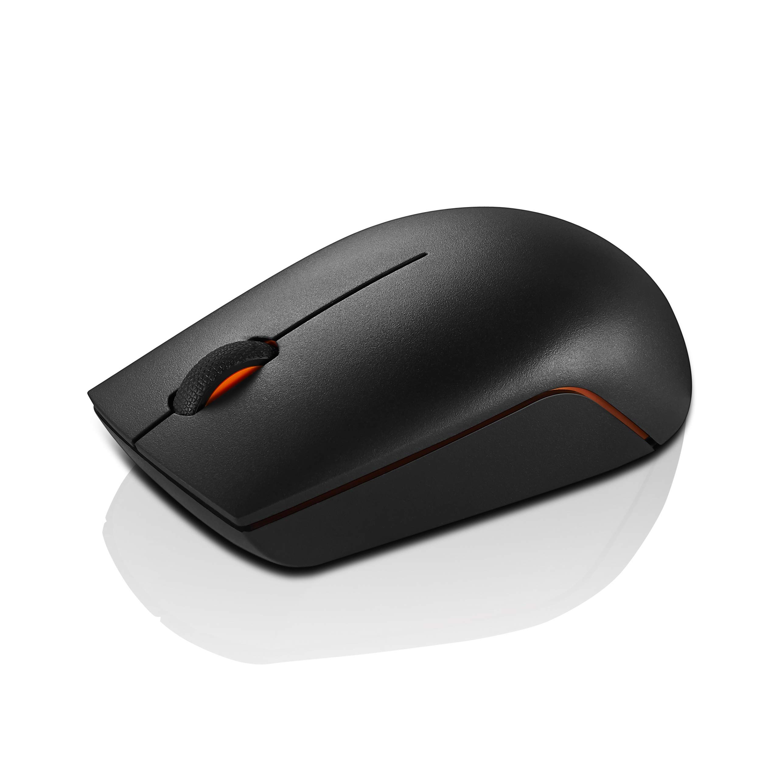 Book Cover Lenovo 300 Wireless Compact Mouse, Black, 1000 dpi, Ultra-portable design, Up to 12 months battery life, GX30K79402