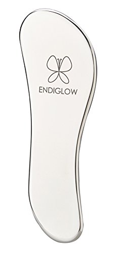 ENDIGLOW Anti-Allergy Titanium Gua Sha Massage Tool - Professional Medical Grade Gua Sha Tool - Reduce Neck and Muscle Pain and Improve Mobility [S Shape]