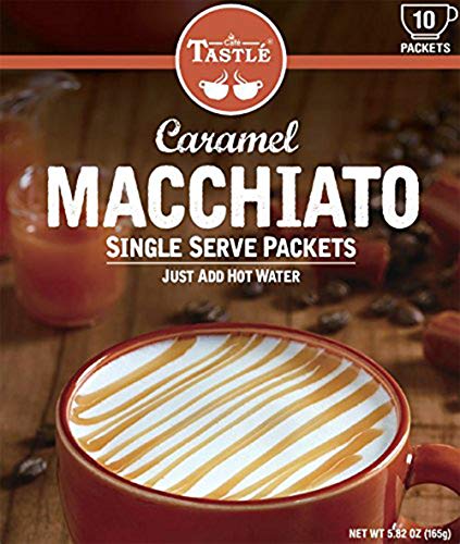 Cafe TastlÃ© Single Serve Caramel Macchiato Coffee, 10 Count