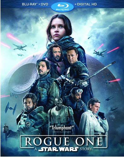 Book Cover Rogue One: A Star Wars Story [Blu-ray+DVD+Digital HD]