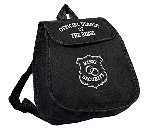 Lillian Rose TR676 RB Ring Bearer Backpack Bag Keepsake Gift, Multicolor