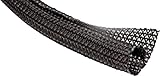 Techflex 1/4" Split F6 Braided Cable Sleeving Wrap, Split Loom, (25FT)