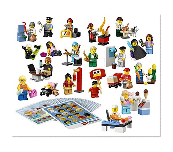 Book Cover Community Minifigure Set for Role Play by LEGO Education