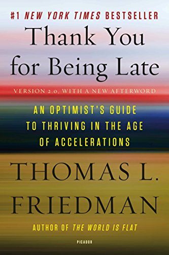 Book Cover {Thank You for Being Late Audiobook}{Thank You for Being Late Audiobook Thomas L. Friedman}