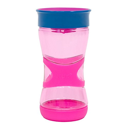 NUK Magic 360 Sippy Cup, Pink, 13oz 1pk