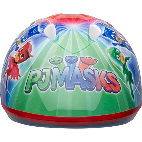 Book Cover Bell Pj Masks Toddler Bike Helmet Blue/Green/Red - Toddler, 18.9 to 20.4 inches