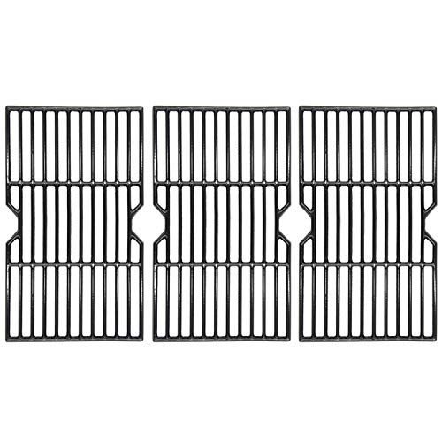 VICOOL Grill Grates Replacement for Dyna glo DGF510SBP, DGF510SSP, Cooking Grid for Backyard BY13-101-001-13, Uniflame GBC1059WB GBC1059WE-C, BHG Grill Parts, Set of 3