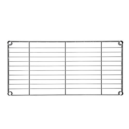 Seville Classics Shelf, Chrome, 30" W x 14" D