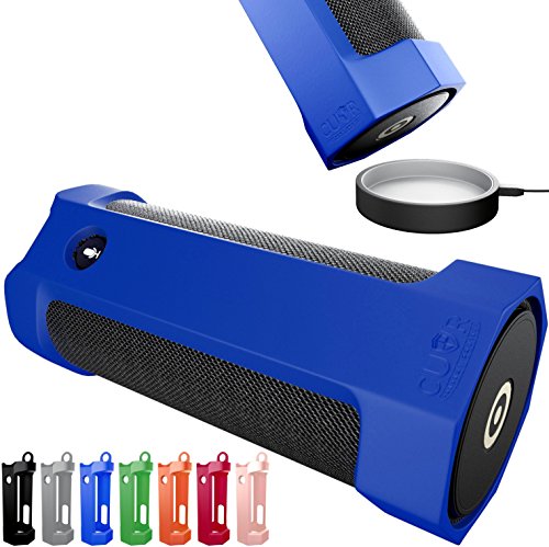 Book Cover Amazon Tap Case Sling Cover [Anti-Roll] Easily Dock on Your USB Charger Cradle Base Now With The Best Bottomless Silicone Design by CUVR (Blue)