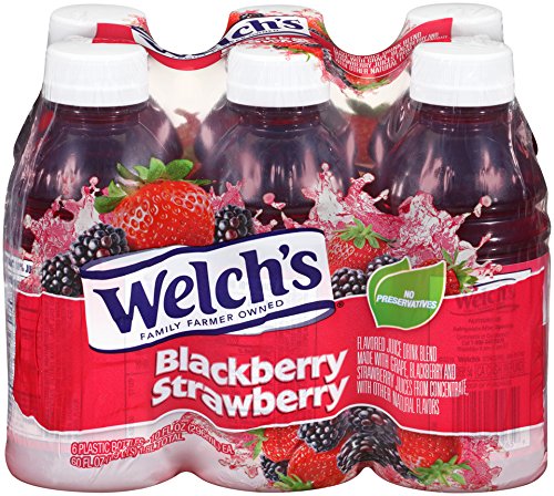 Welch's Blackberry/Strawberry, 10 oz - PK of 24