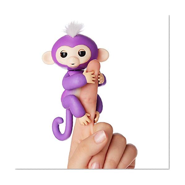 Fingerlings ouistiti violet bébé singe interactif de 12cm