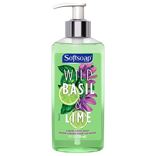 Softsoap Liquid Hand Soap, Wild Basil and Lime - 8 fluid ounce