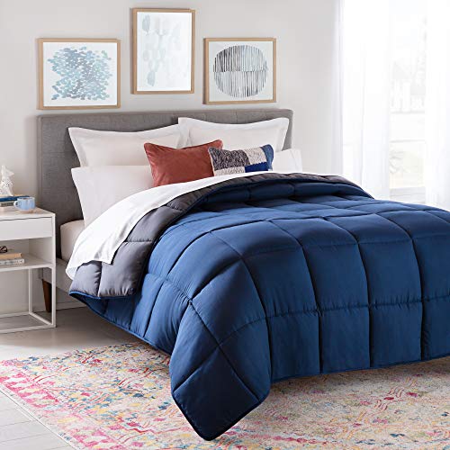 LINENSPA All Season Hypoallergenic Down Alternative Microfiber Comforter