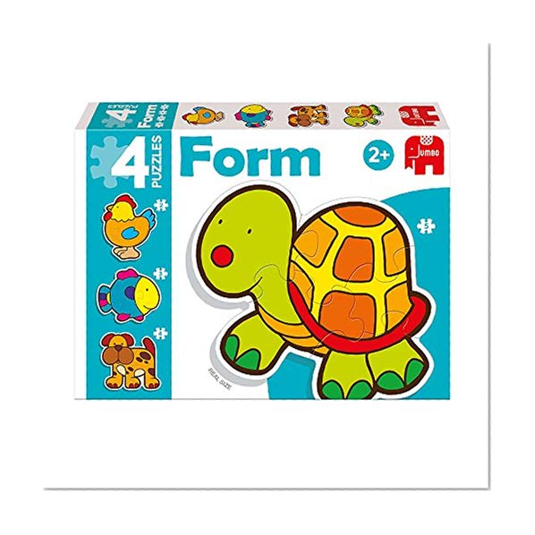 Diset - 69948 - 4 Puzzles - Form Babe Tortue