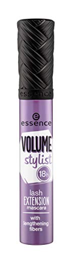 essence | Volume Stylist 18Hr Lash Extension with Fiber Mascara | Cruelty Free - Black