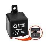 12V DC 200 Amp Split Charge Relay Switch - 4 Terminal Relays for Truck Boat Marine 200A