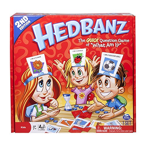 Book Cover HedBanz Game 2nd Edition The Quick Question Game of What Am I?