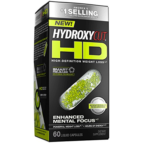 Weight Loss Pills for Women & Men | Hydroxycut HD | Weight Loss Supplement Pills | Focus Supplement + Energy Pills | Metabolism Booster for Weight Loss | Weightloss & Energy Supplements | 60 Pills