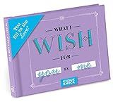 Knock Knock What I Wish For You Fill in the Love Book Fill-in-the-Blank Gift Journal, 4.5 x 3.25-inches