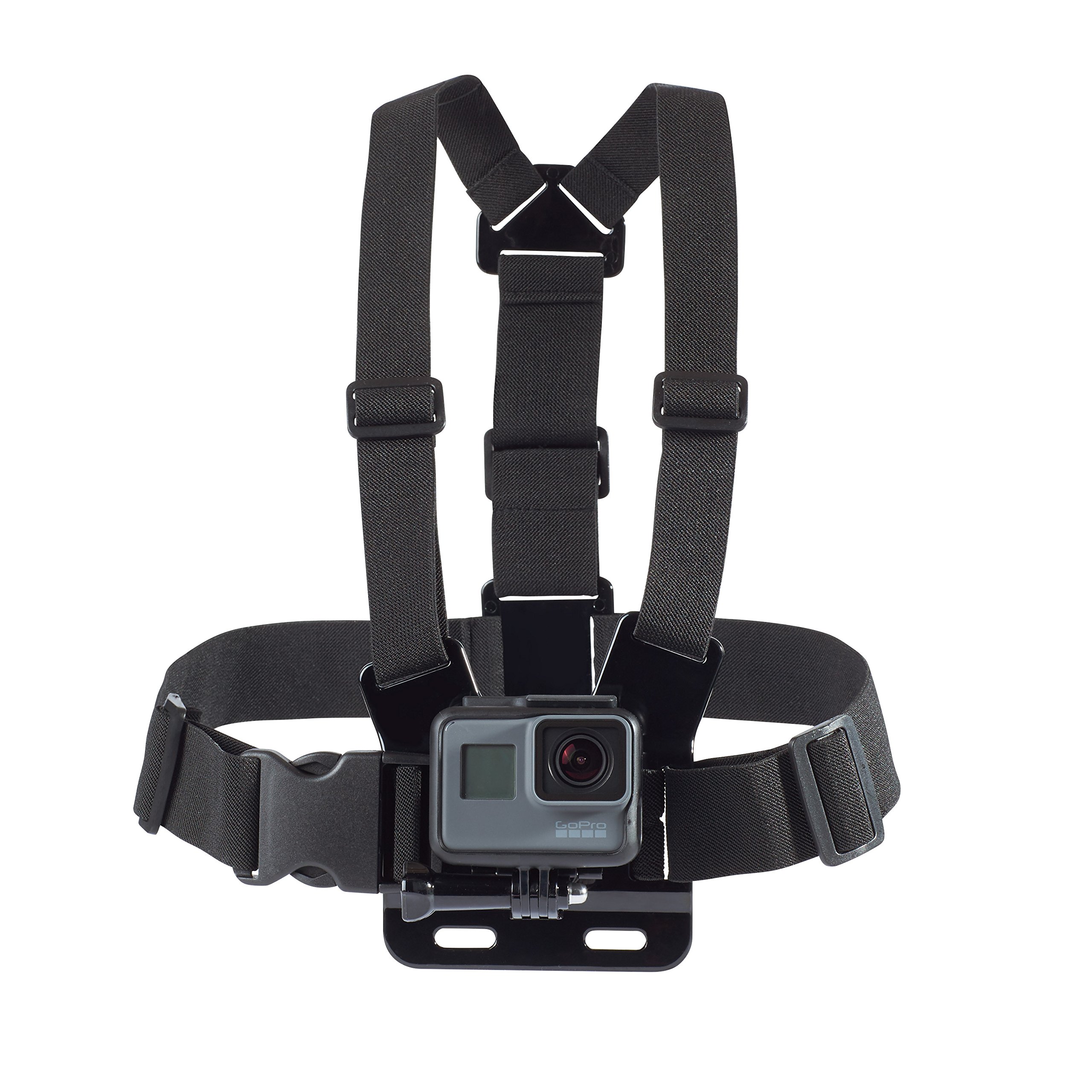 Book Cover Amazon Basics Adjustable Chest Mount Harness For GoPro Camera (Compatible with GoPro Hero Series), Black