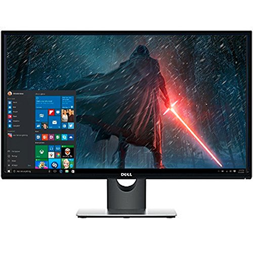 Premium High Performance Dell 27" Full HD IPS LED-Backlit 1920x1080 Resolution Monitor Widescreen 16:9 Aspect Ratio 6ms Response Time HDMI VGA Inputs,Black