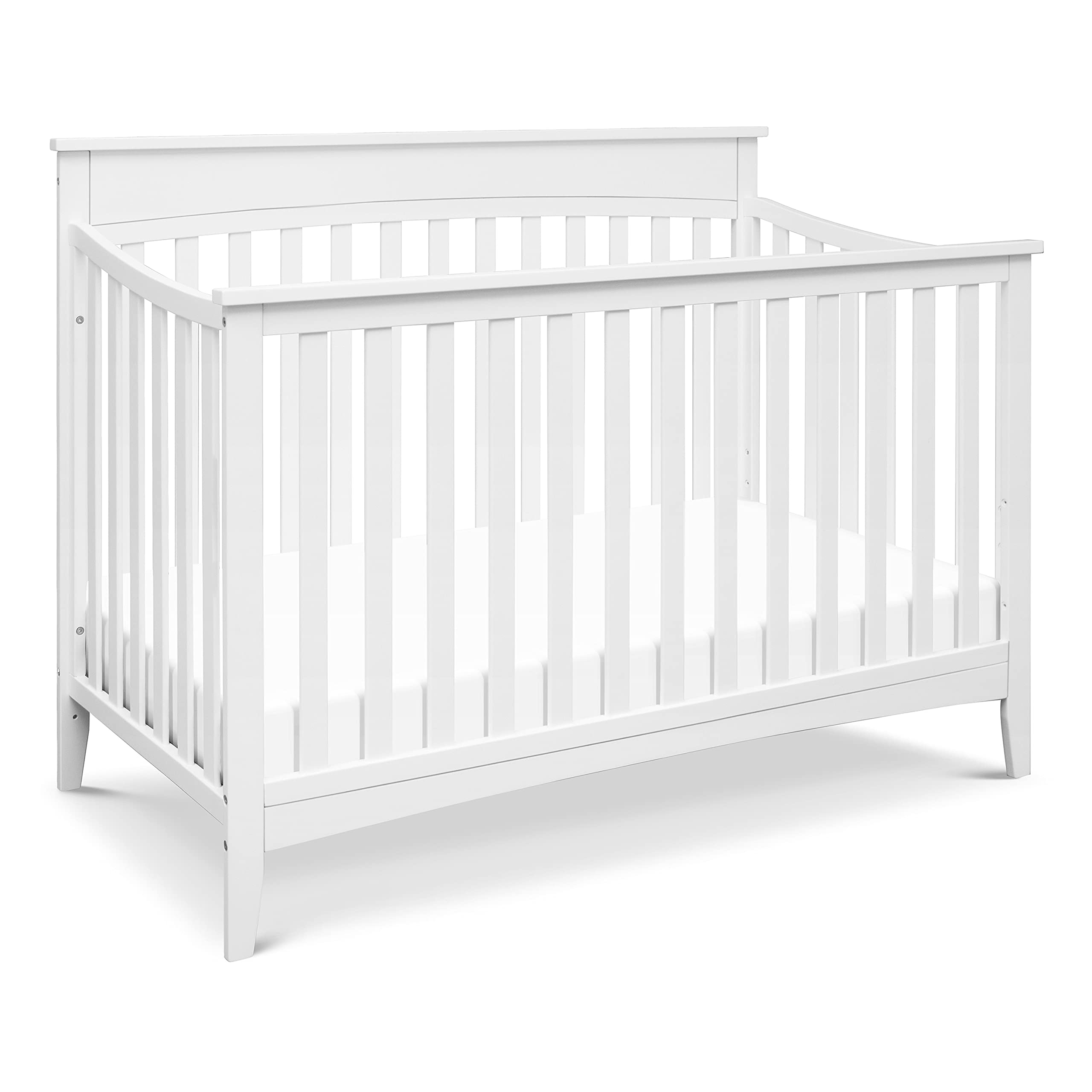 DaVinci Grove 4-in-1 Convertible Crib in White, Greenguard Gold Certified White 1 Count (Pack of 1) Crib