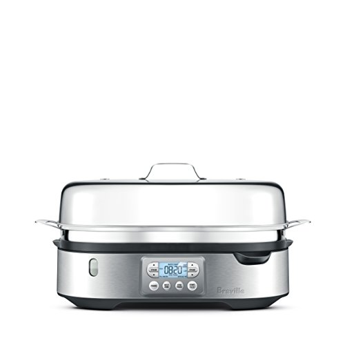Book Cover Breville BFS800BSS Steam Zone Food Steamer, Brushed Stainless Steel