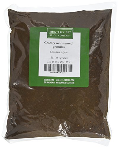 CHICORY ROOT Roasted Granules 1 LB Bags – NATURAL Coffee and Tea Substitute – CAFFEINE FREE Beverage CERTIFIED Kosher (2 Bags (32 oz))