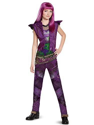 Disguise Mal Classic Descendants 2 Costume, Purple, X-Large (14-16)