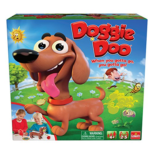 Book Cover Goliath Games 30683 New & Improved Doggie Doo Game, Brown