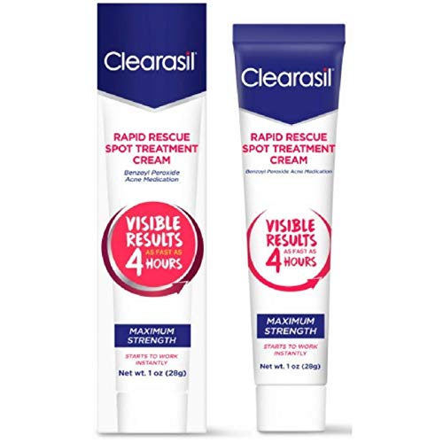 Book Cover Clearasil Ultra Rapid Action Vanishing Treatment Cream, 1 oz.
