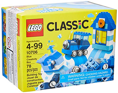 Book Cover LEGO Classic Blue Creativity Box 10706 Building Kit