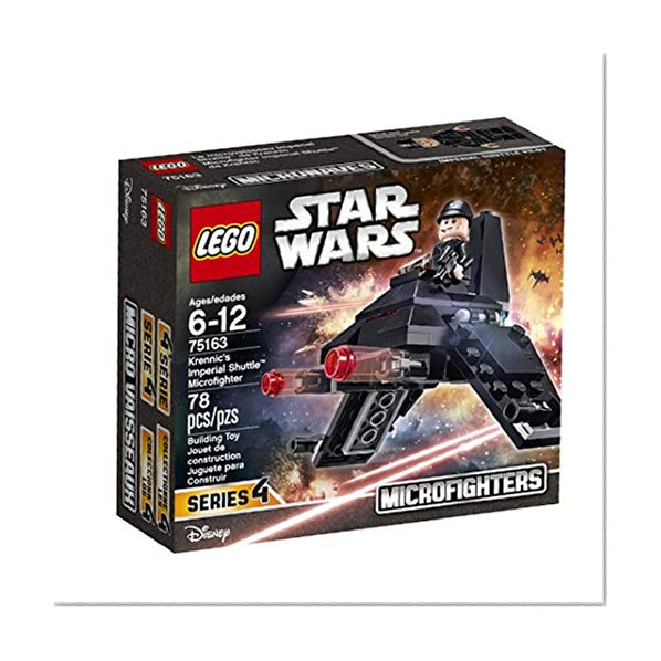 Book Cover LEGO Star Wars Krennic's Imperial Shuttle Micro Fighter 75163 Building Kit (78 Pieces)