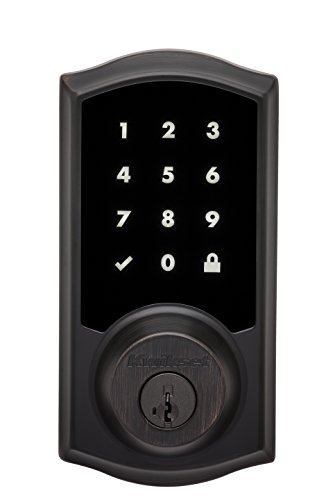Book Cover Kwikset 99190-002 Premis Traditional Arched Touchscreen Keyless Entry Smart Lock Apple HomeKit Featuring SmartKey Security in Venetian Bronze
