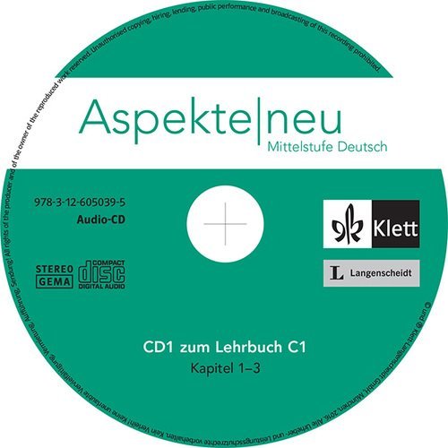 Aspekte neu C1. 3 Audio-CDs zum Lehrbuch: Mittelstufe Deutsch by Ute Koithan (2016-02-15)