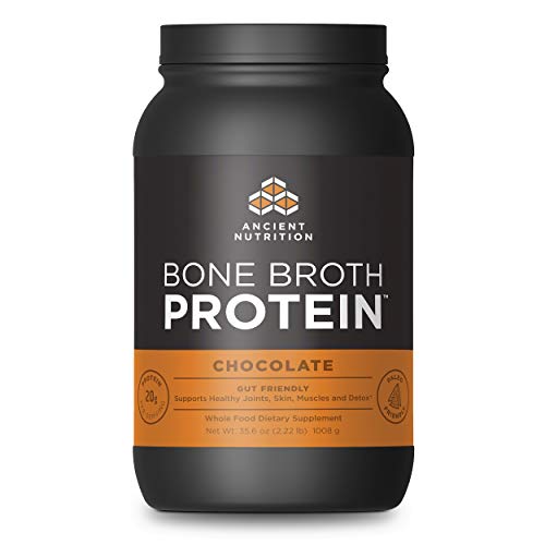 Ancient Nutrition Bone Broth Protein Powder, Vanilla Flavor, 40 Servings Size