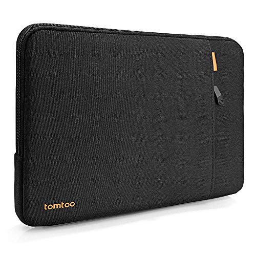 Book Cover tomtoc Recycled Laptop Sleeve for 15 Inch Microsoft Surface Laptop 4/3, 2020 Dell XPS 15, 15 MacBook Pro A1990 A1707, ThinkPad X1 Yoga (1-4th Gen), HP Acer Chromebook 14, 360 Protective Waterproof Bag