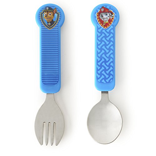 Book Cover Munchkin PAW Patrol Toddler Boys' Fork and Spoon