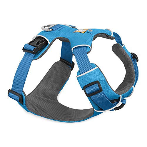 Book Cover Ruffwear All-Day Dog Front Range Harness, Blue (Dusk), M