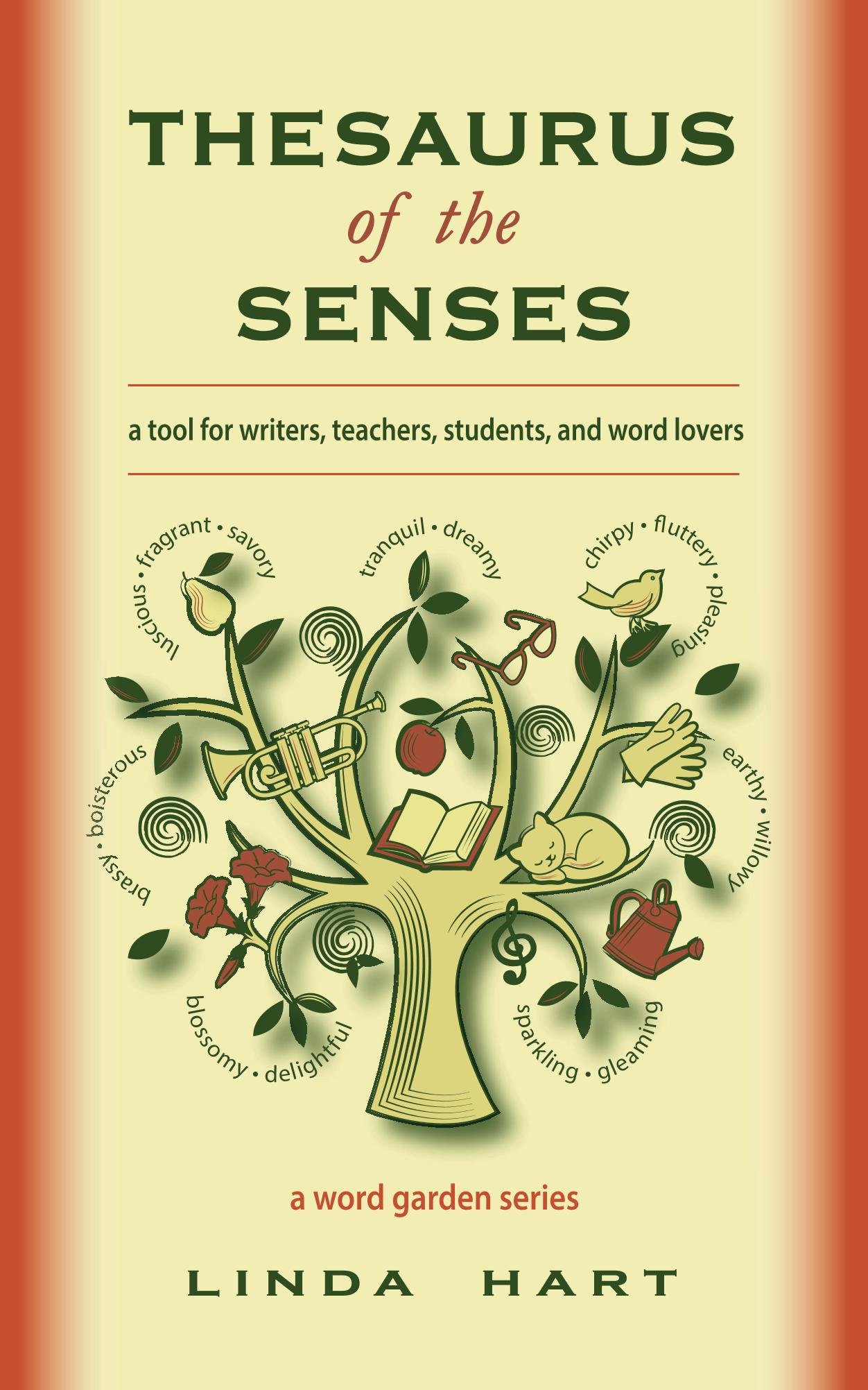 Book Cover Thesaurus of the Senses (a word garden series)