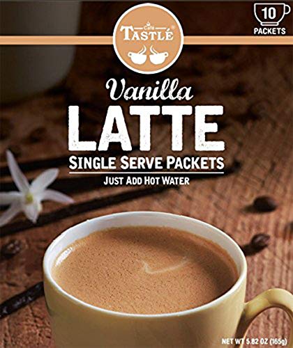 Cafe TastlÃ© Single Serve Vanilla Latte Coffee, 10 Count