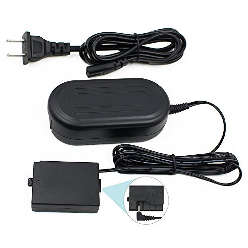 ACK-E10 Dummy Battery ENEGON AC Power Adapter DR-E10 DC Coupler Charger Kit (Replacement for LP-E10) for Canon EOS Rebel T3, T5, T6, T7, T100 Kiss X50, Kiss X701
