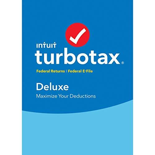 Book Cover Intuit 428970 Turbotax Deluxe Fed, State, E-File 2016, Old Version, for Pc/Mac, Traditional Disc