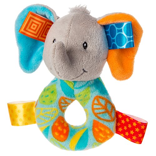 Taggies Little Leaf Elephant Rattle