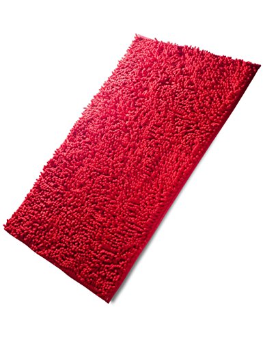 Book Cover Fadesun Super Soft Absorbent Non-Slip Microfiber Chenille Carpet/Doormat/Bath Mat/Rug Carpet/Floor Rug for Bedroom,Sitting Room,Corridor,Kitchen,Bathroom,and Car Seats,Shower,20