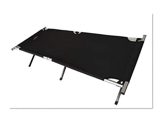 Teton Sports Camp Cot; Finally, a Cot that Brings the Comfort of Home to the Campsite; Camping Cots for Adults; Easy Set Up; Storage Bag Included