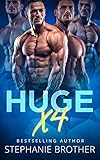 HUGE X4: A Double Twin Stepbrother MMFMM Menage Romance (HUGE SERIES)